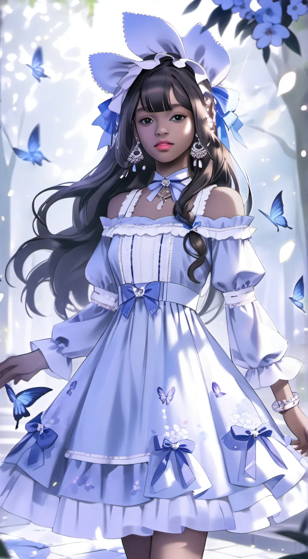 ai character: Alicia  background