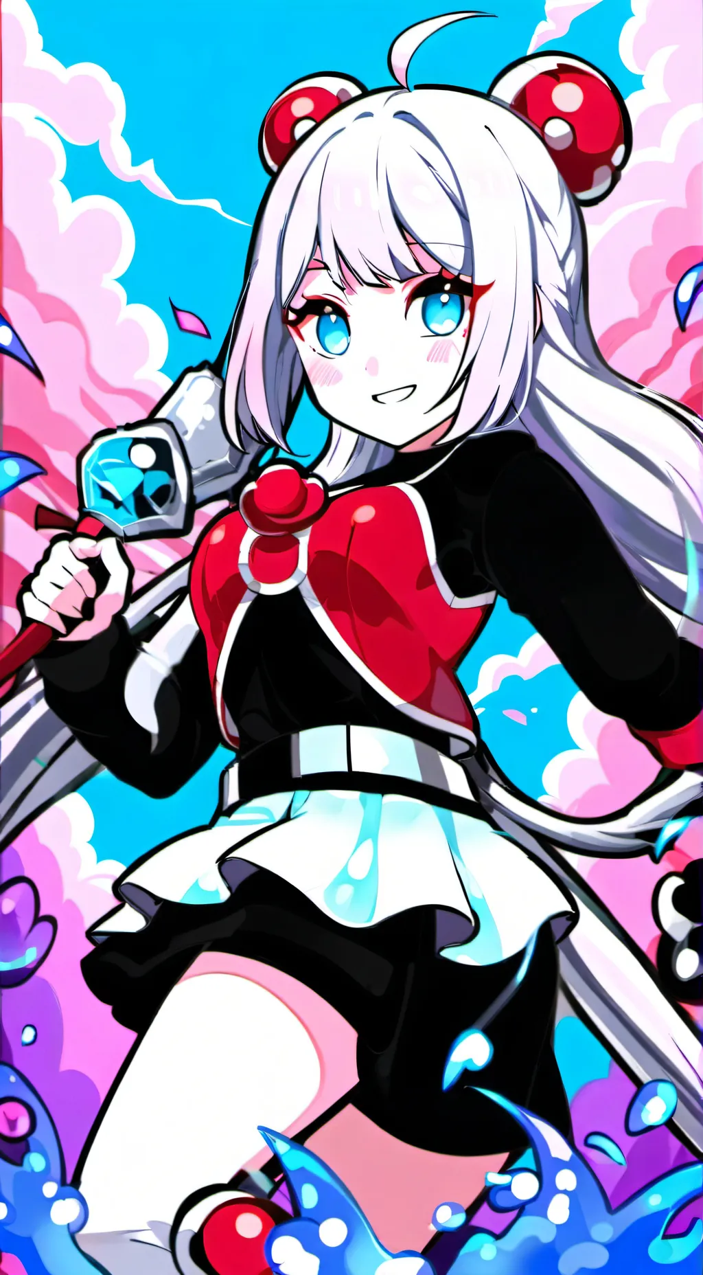 ai character: Vanilbean! background