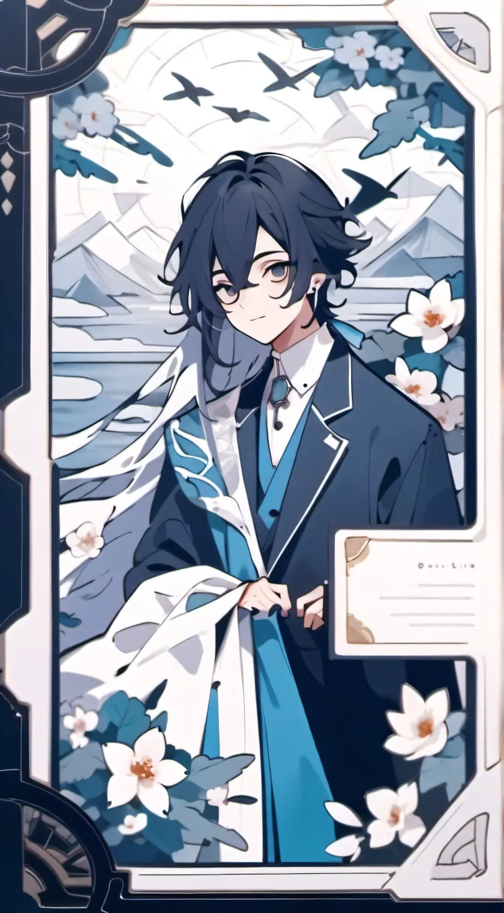 ai character: Sprout😭🌸 background