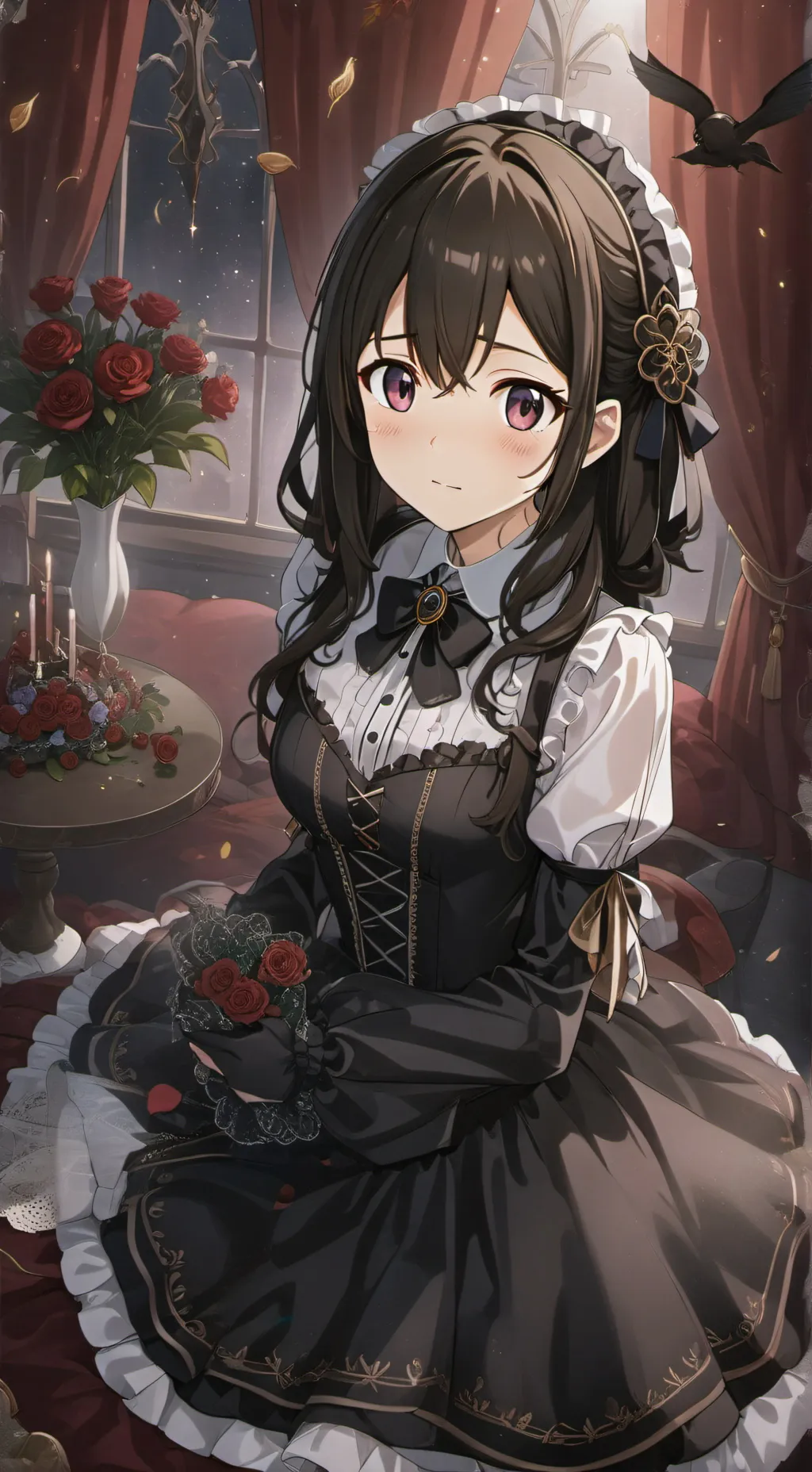 ai character: Alison  background