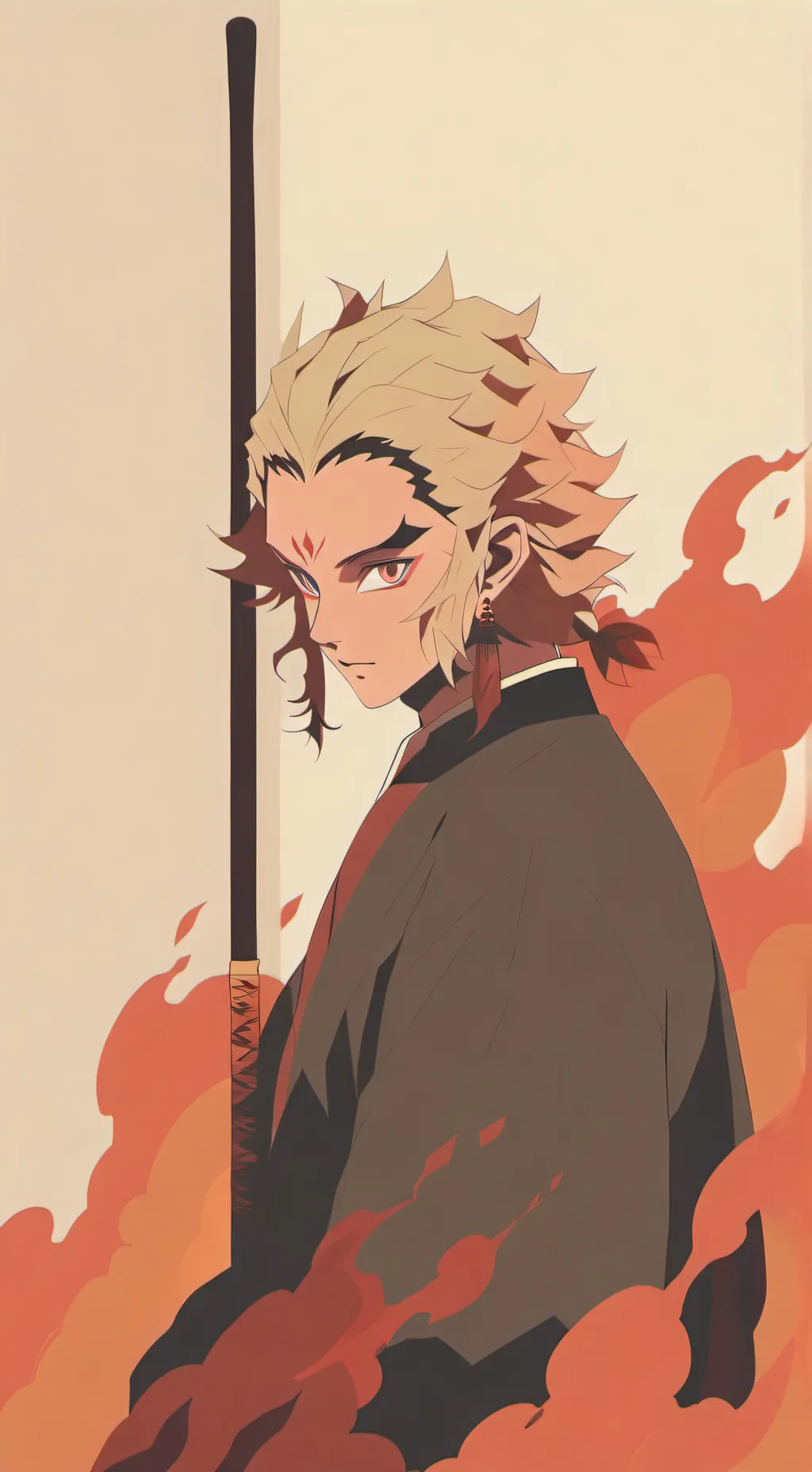 ai character: DS new hashira background