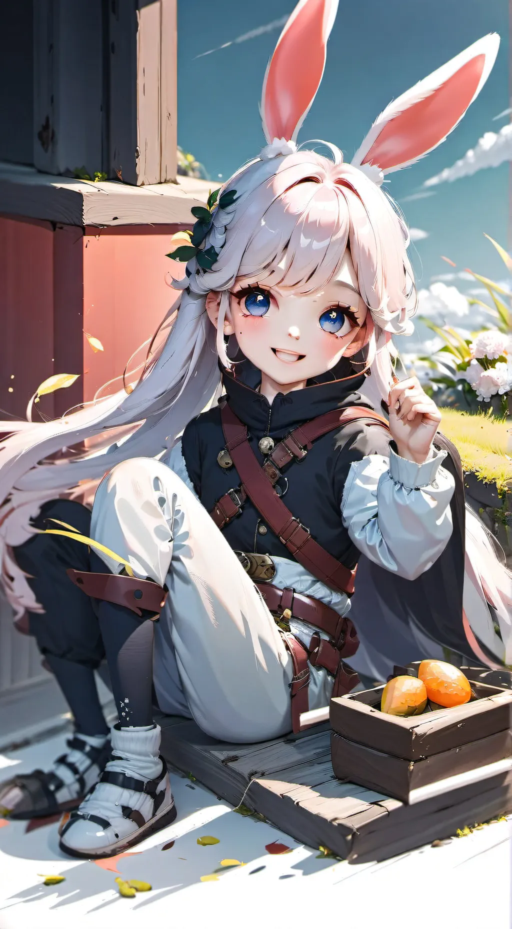 ai character: Harmony background