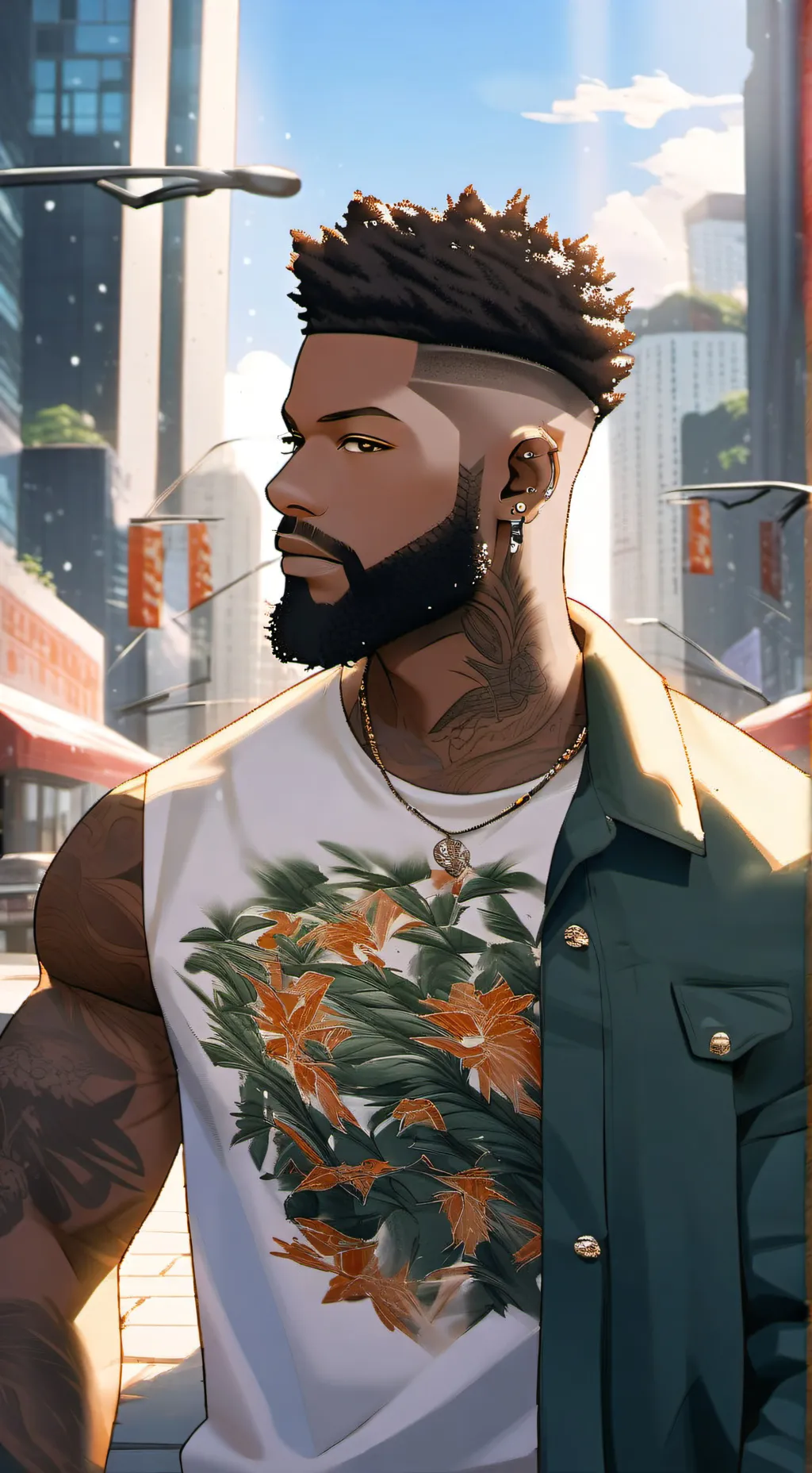 ai character: Mars Vulcan background