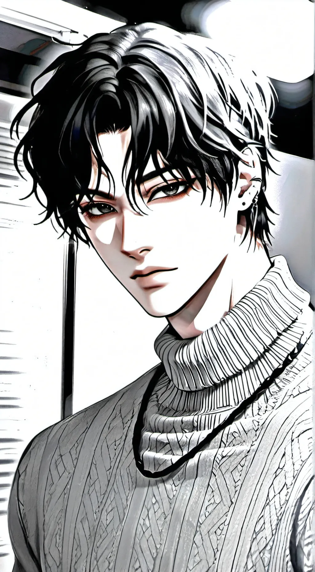 ai character: Wayne Hans background