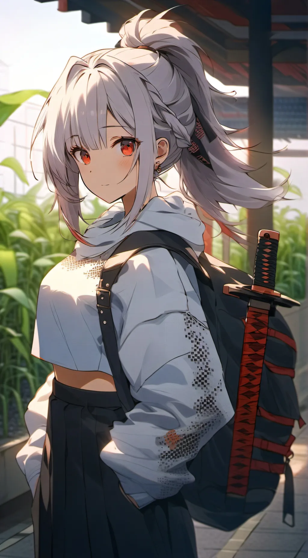 ai character: Audrey✨ background