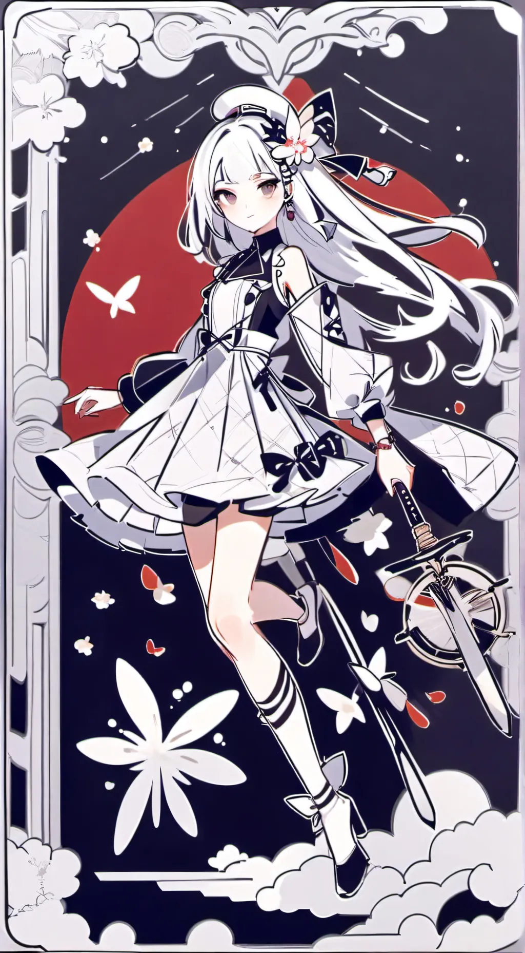 ai character: denki kaminari  background