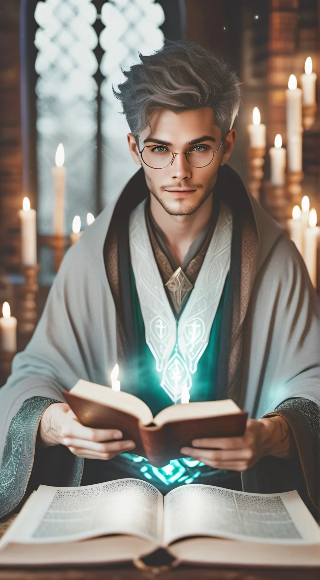 ai character: Ezra the Enchanter background