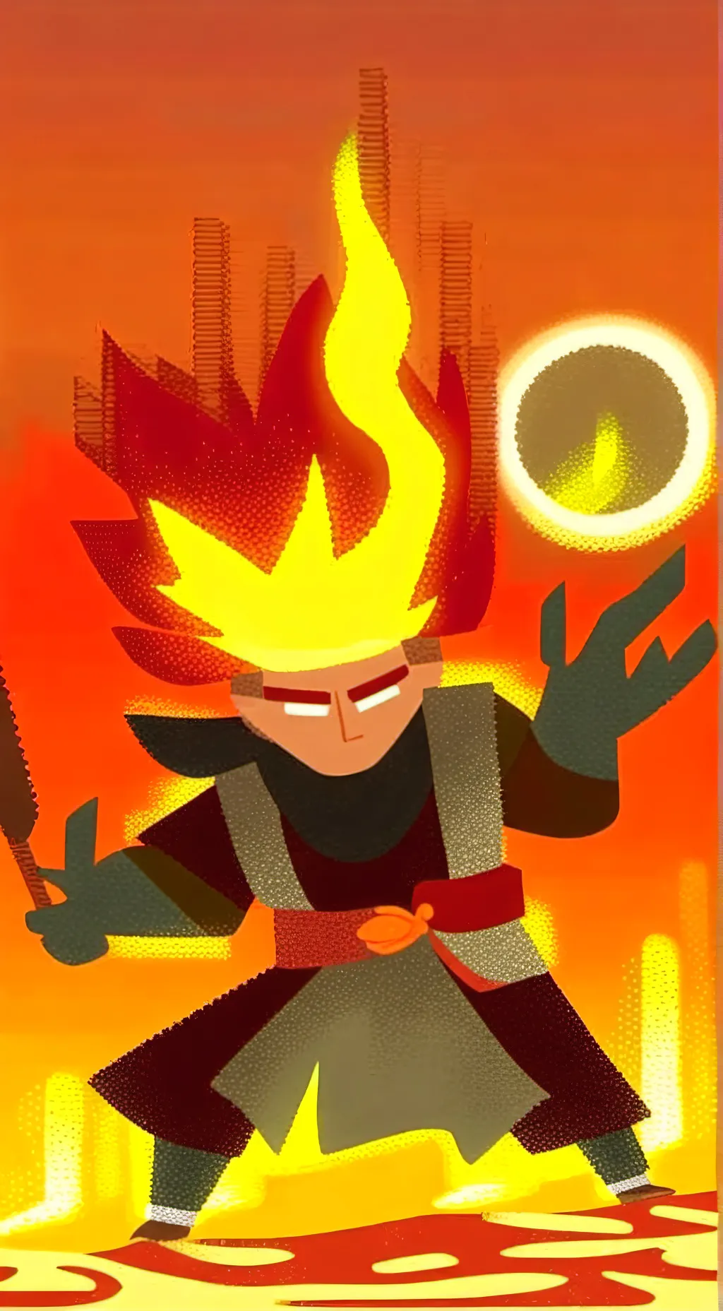 Talkie AI - Chat with Fire Spirit Cookie