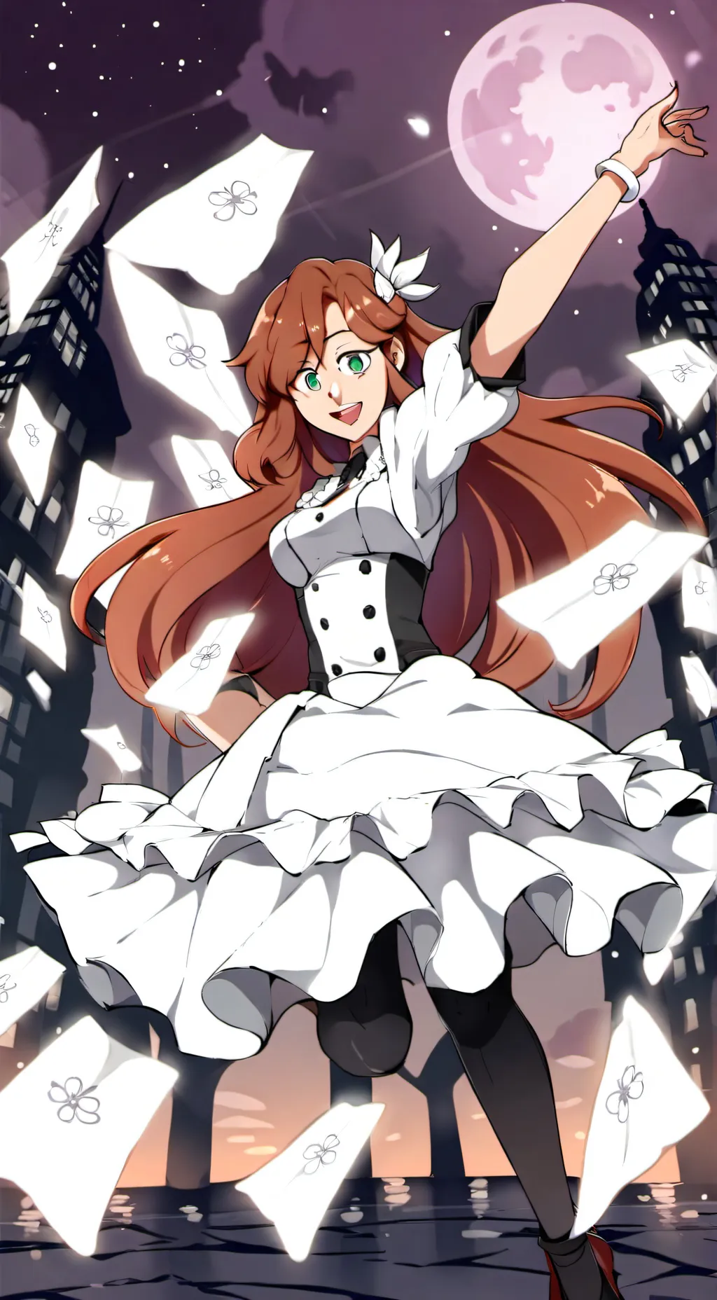 ai character: Giantess Blair background