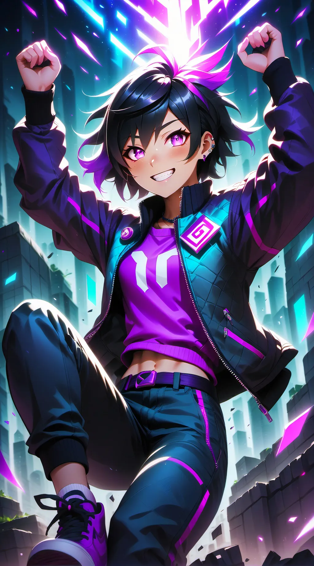 ai character: mariana  background