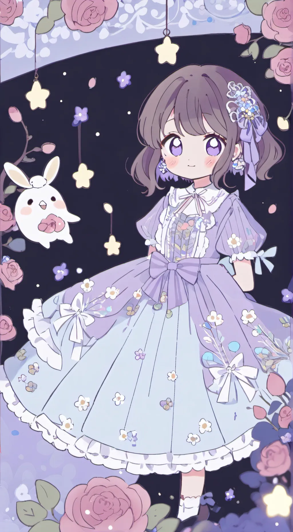 ai character: Outside background