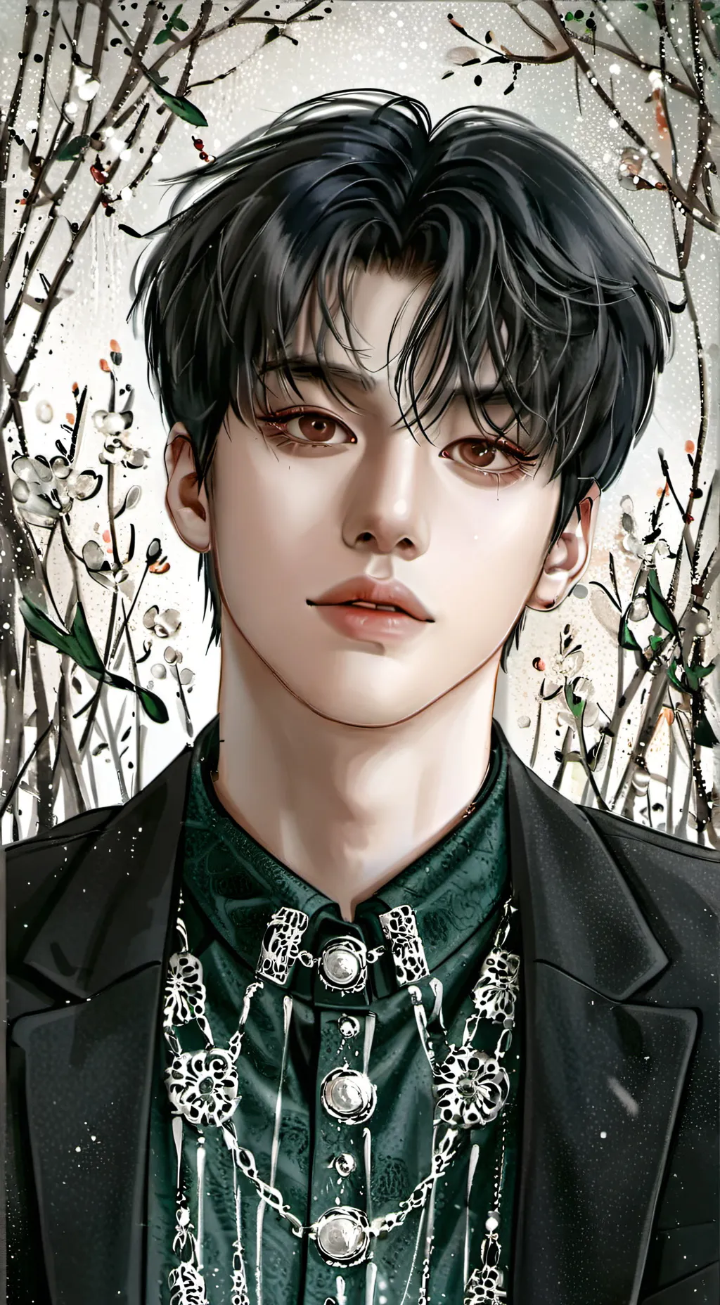 ai character: Alan  background