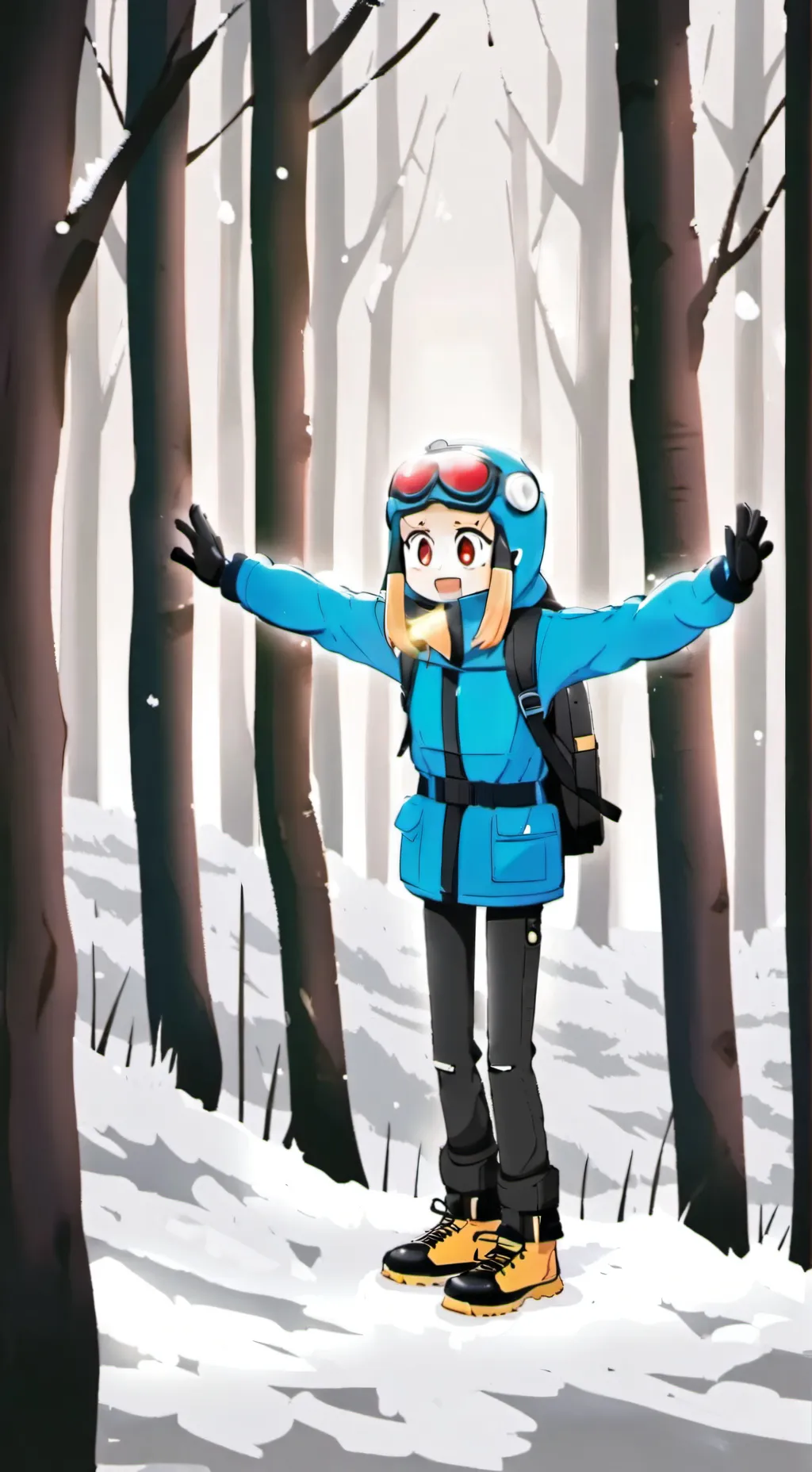 ai character: mía  background