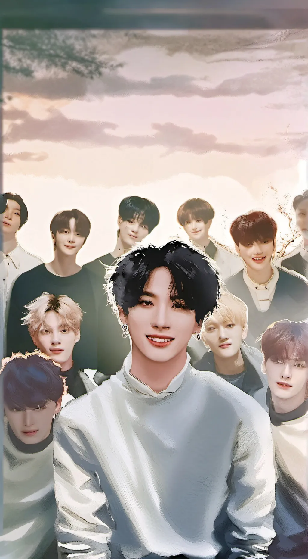 ai character: 🎀STRAY  KIDS 🎀 background