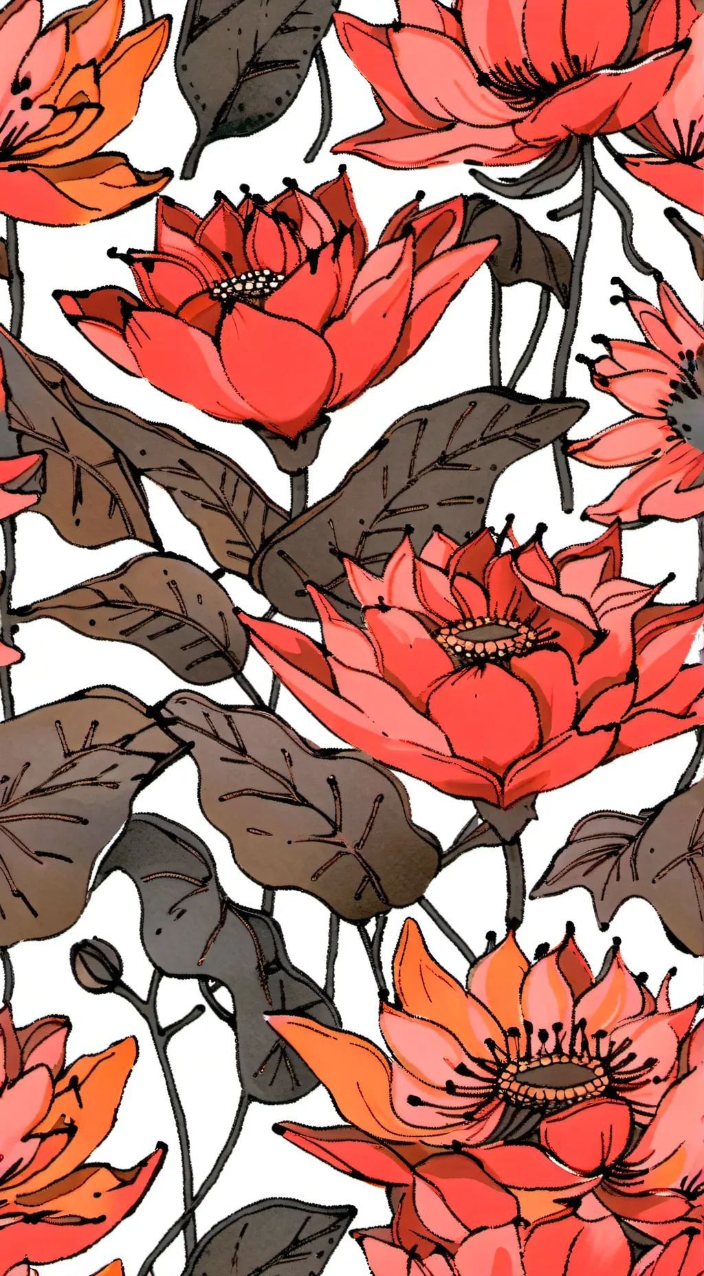 ai character: Moonflower  background