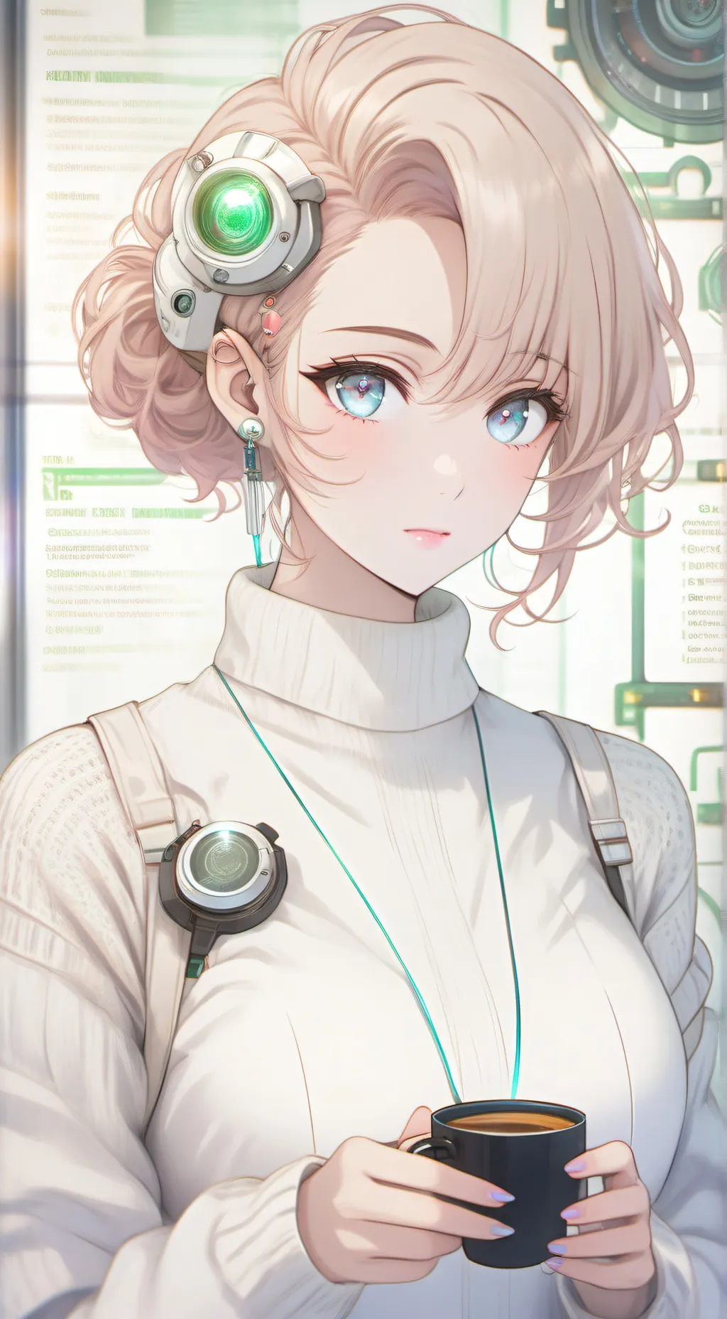 ai character: The Unassuming Quantum Mechanic background