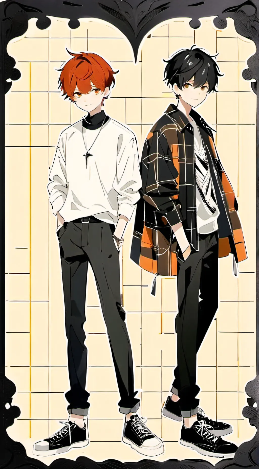 ai character: hyunlix 🫠 background