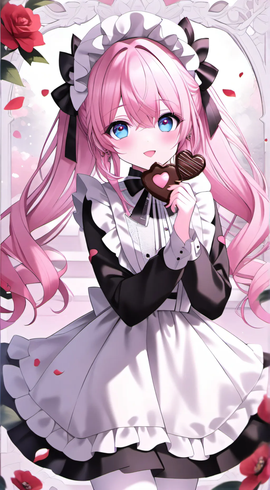 ai character: Moon background