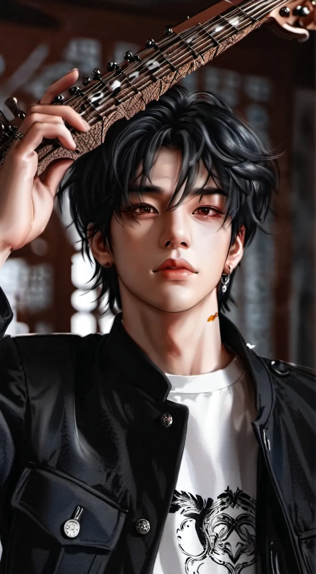 ai character: Jaden  background