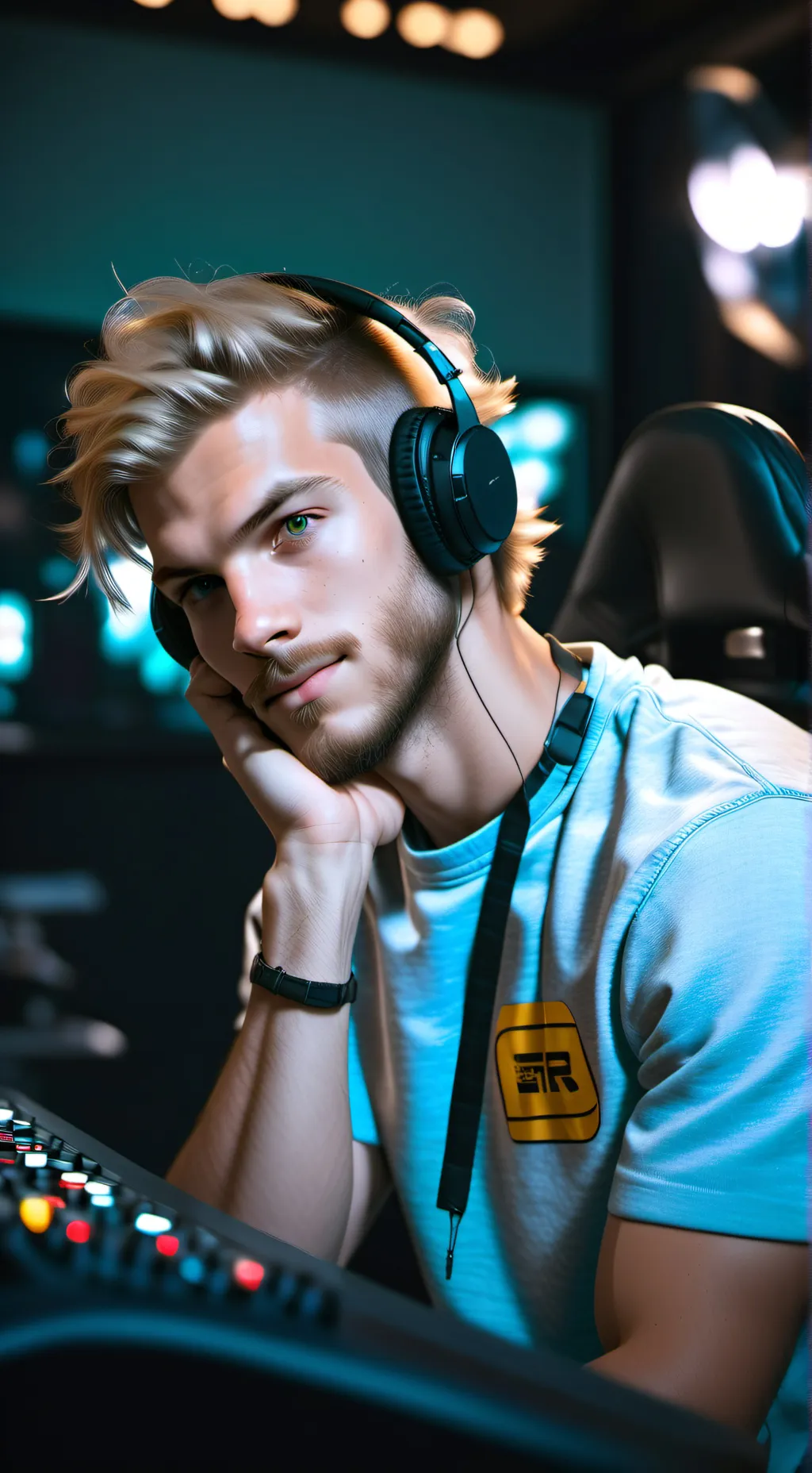 ai character: Max background