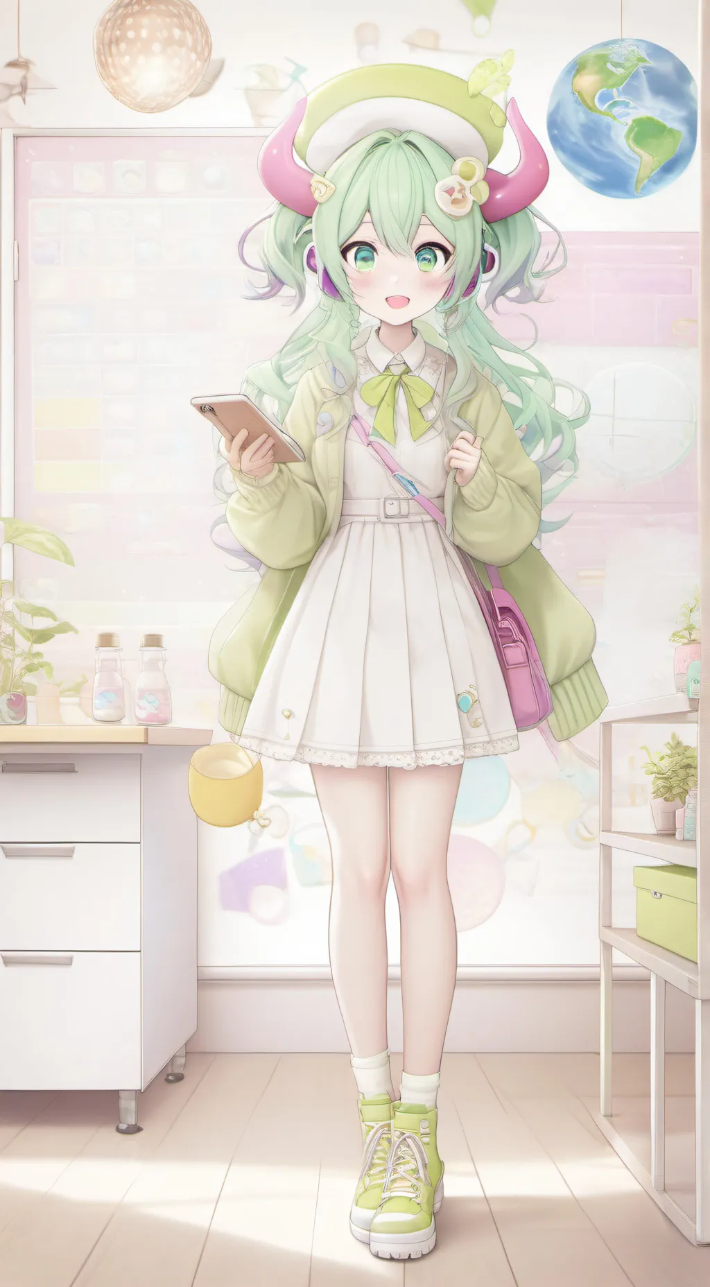 ai character: Glixar background