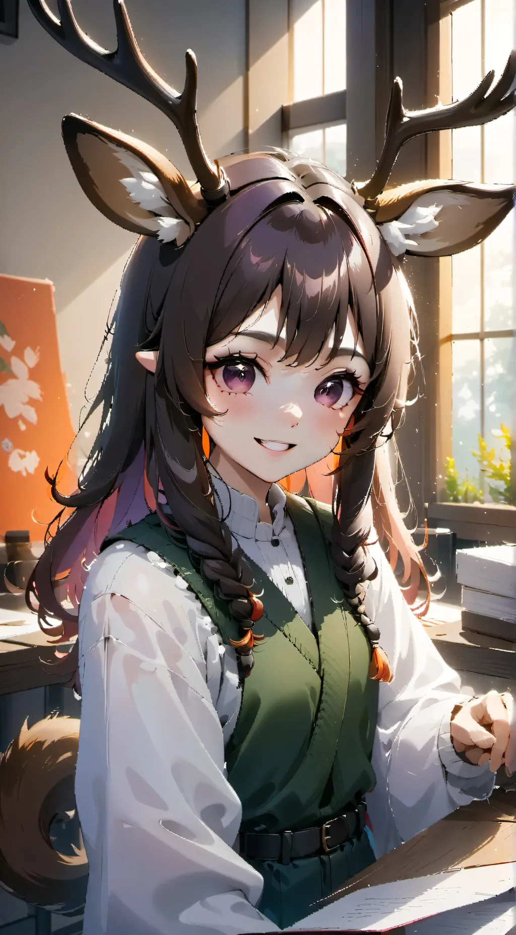 ai character: Spirit of Willow background