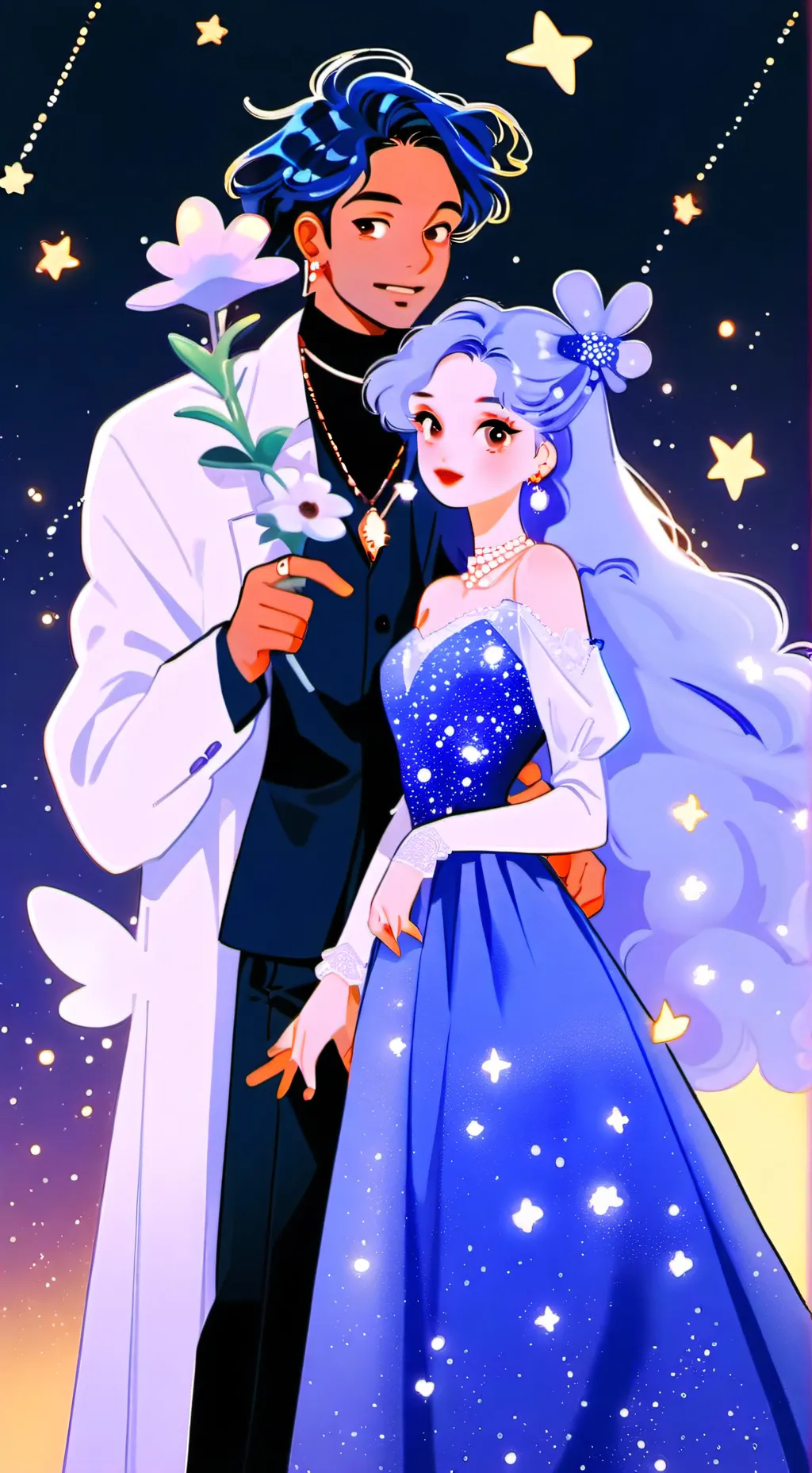 ai character: dandys world background