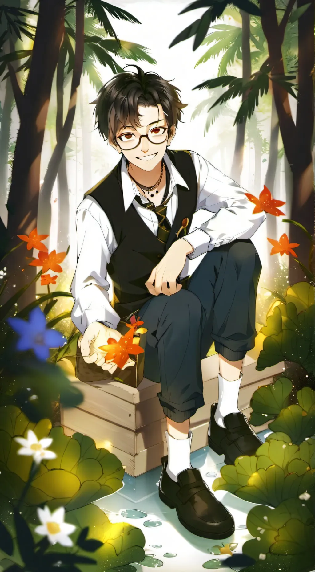 ai character: Kyoko background