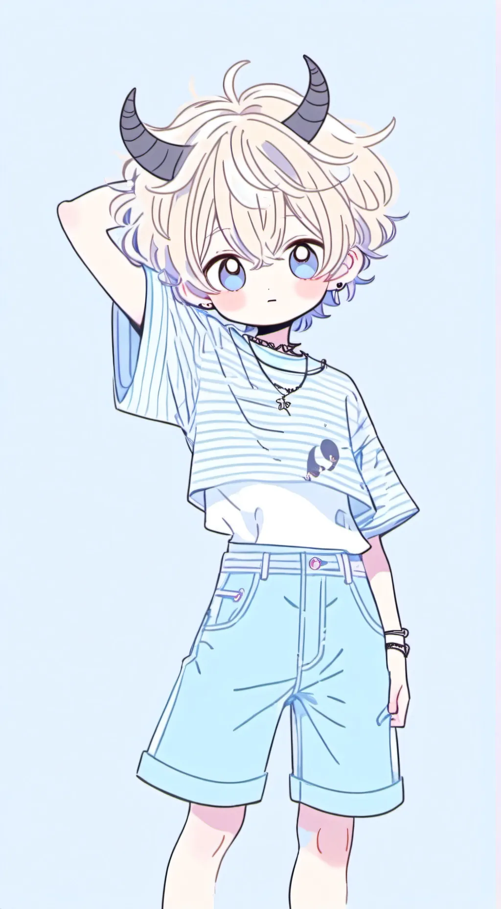 ai character: Um background