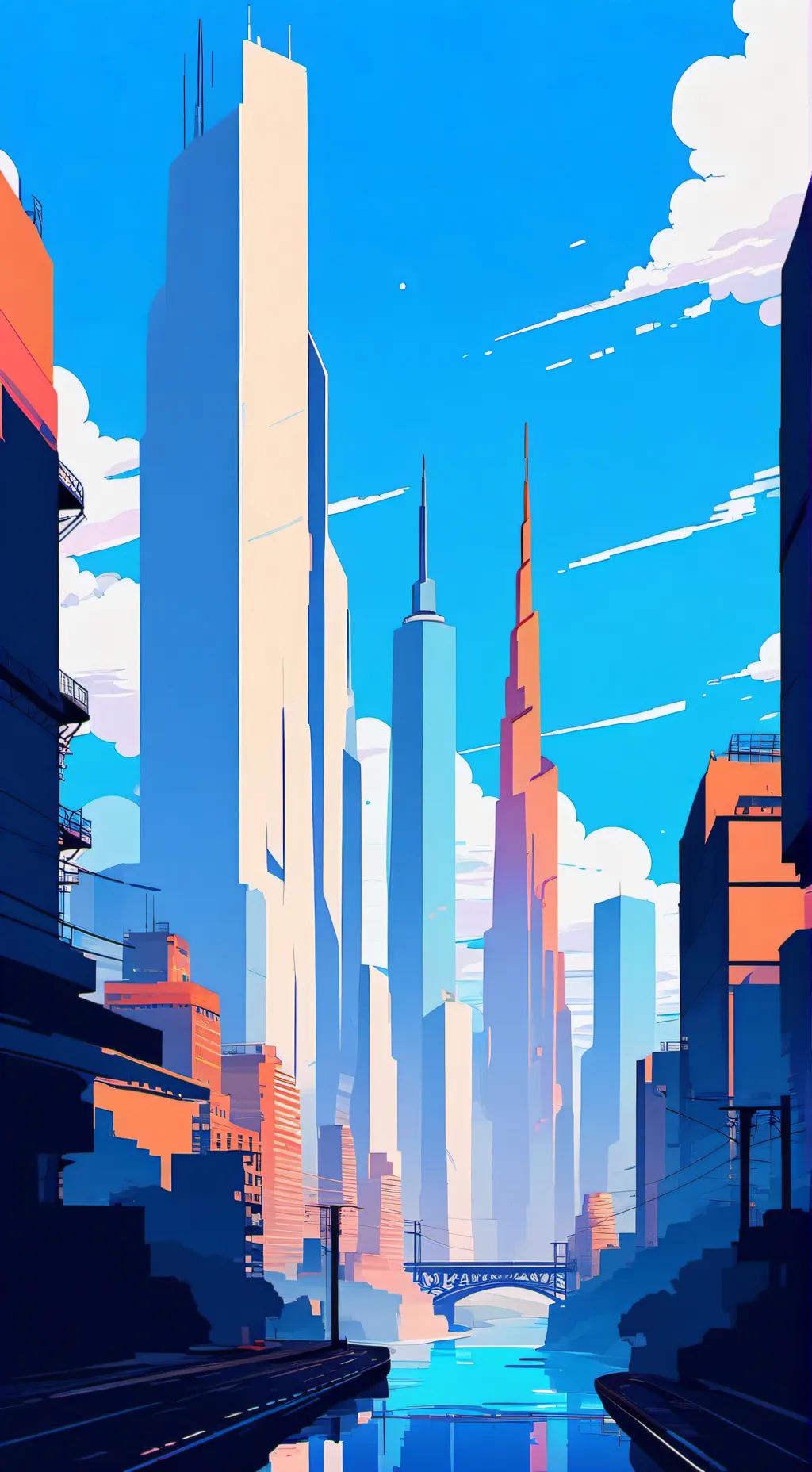 ai character: glitchina background