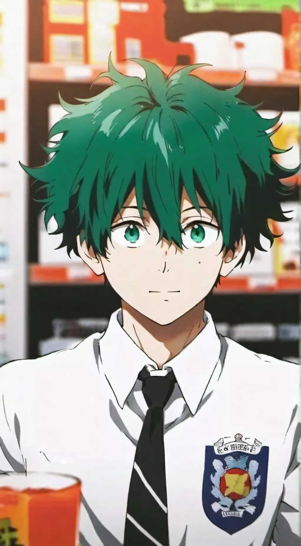 ai character: midorya  background