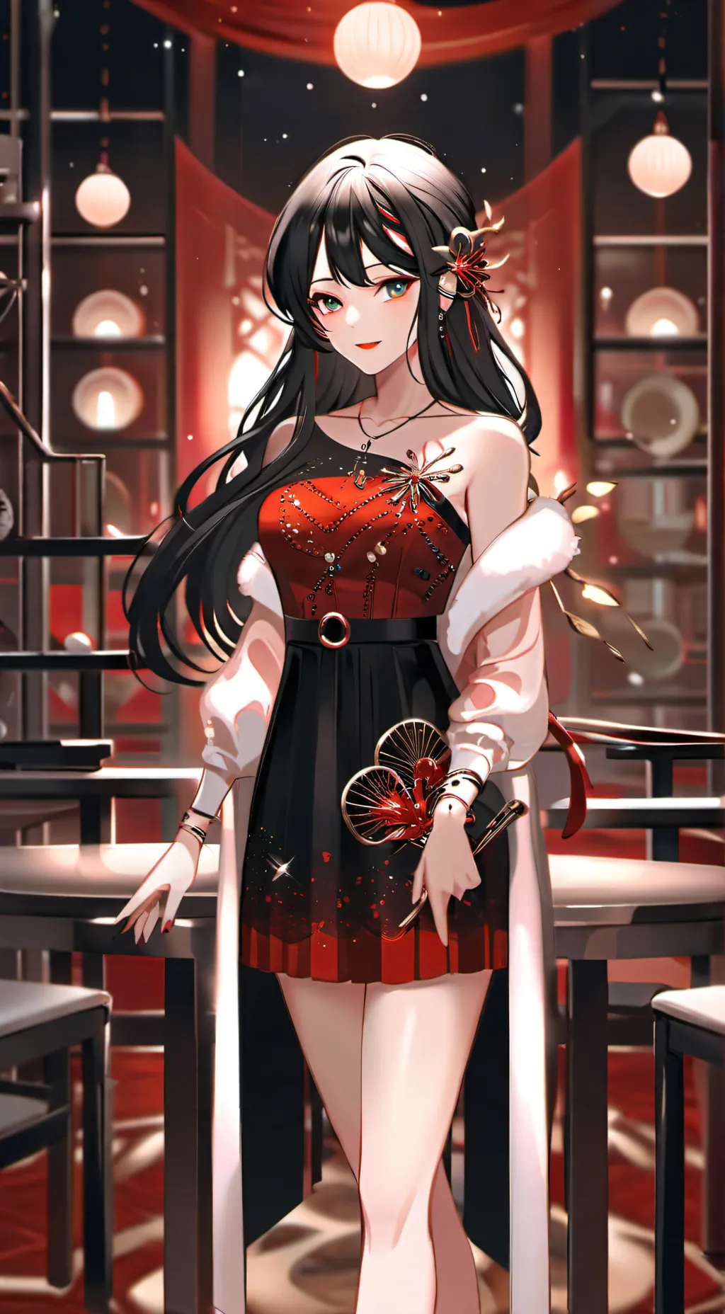 ai character: Victoria  background