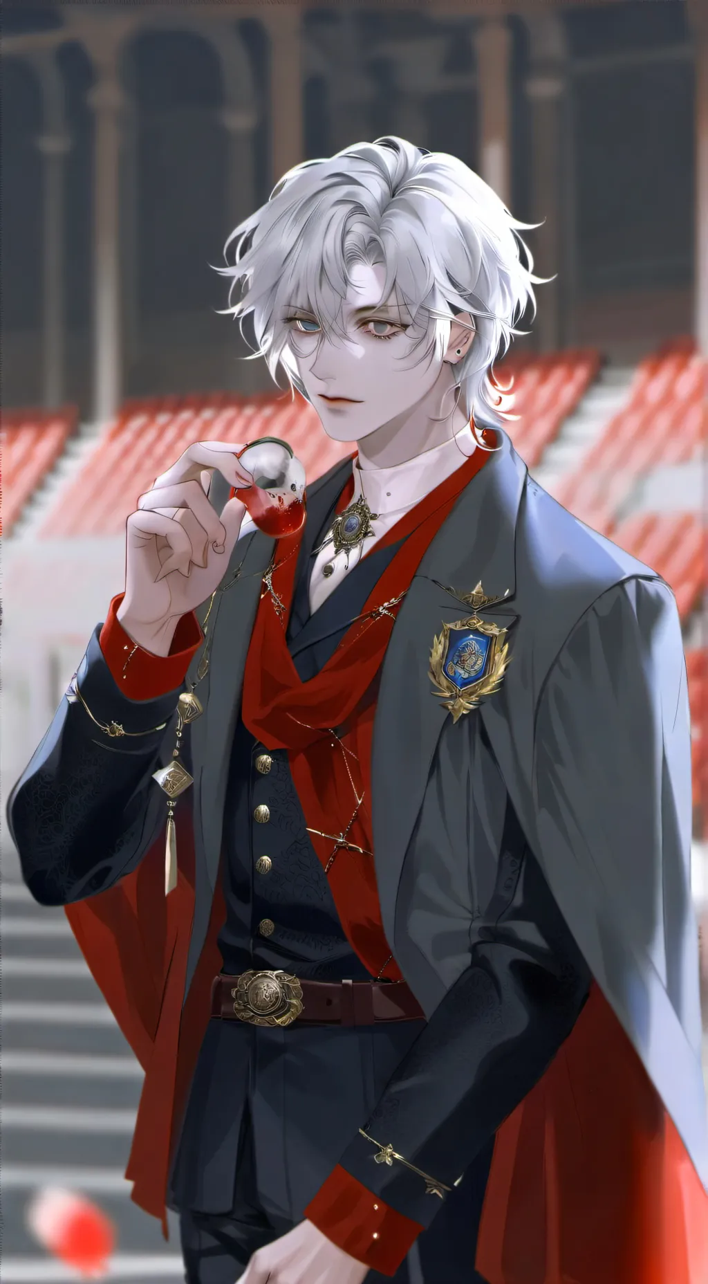 ai character: ☠️нейтон🔪 background