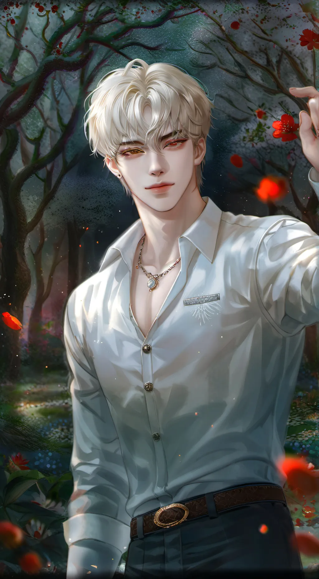 ai character: José Luis  background