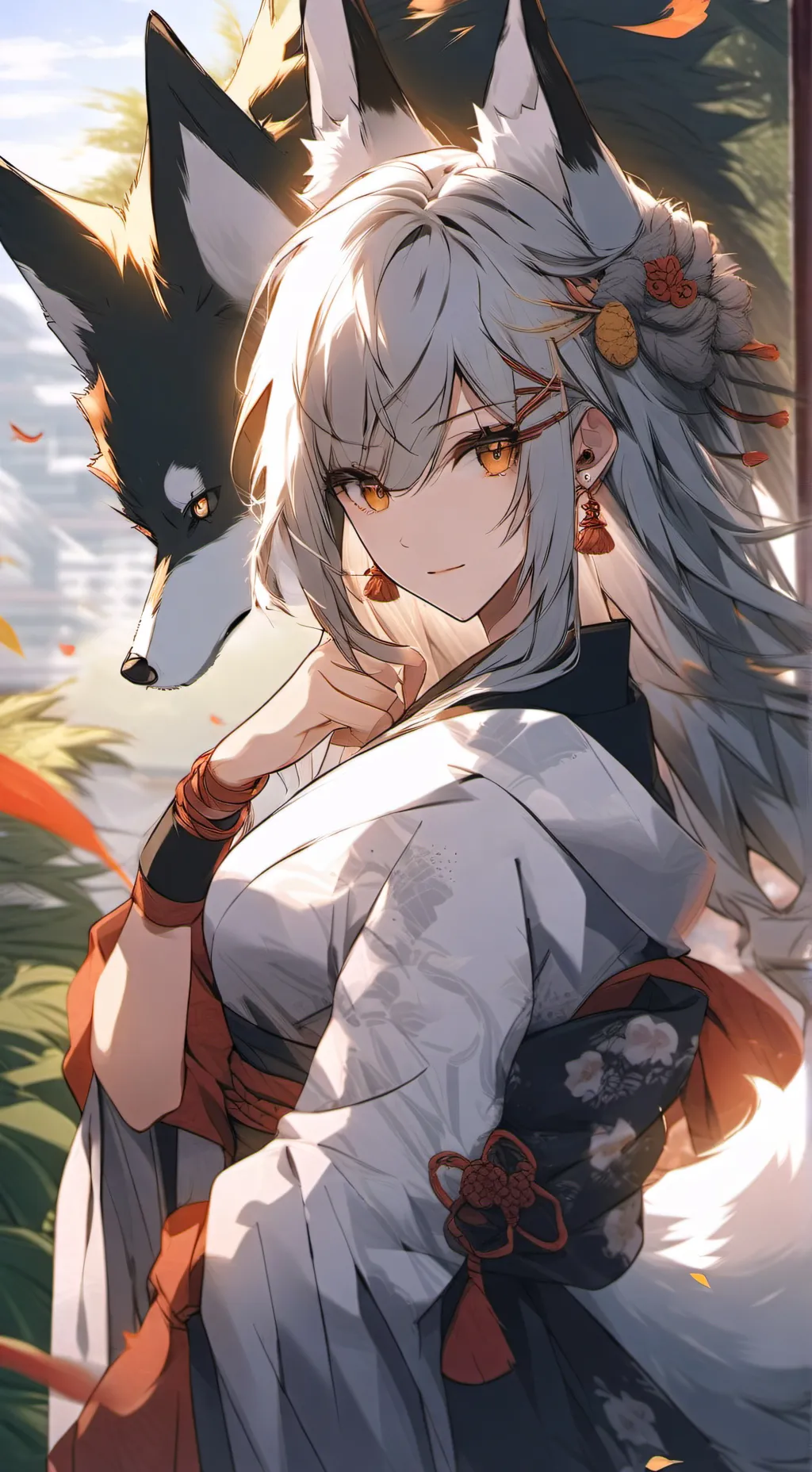 ai character: lisa  background