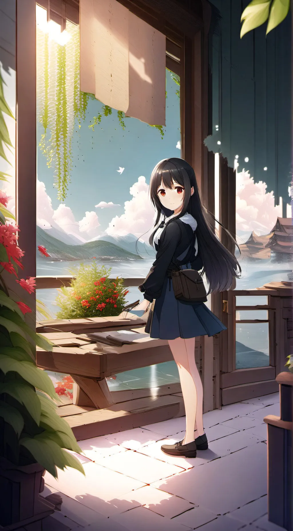 ai character: Кирилла background