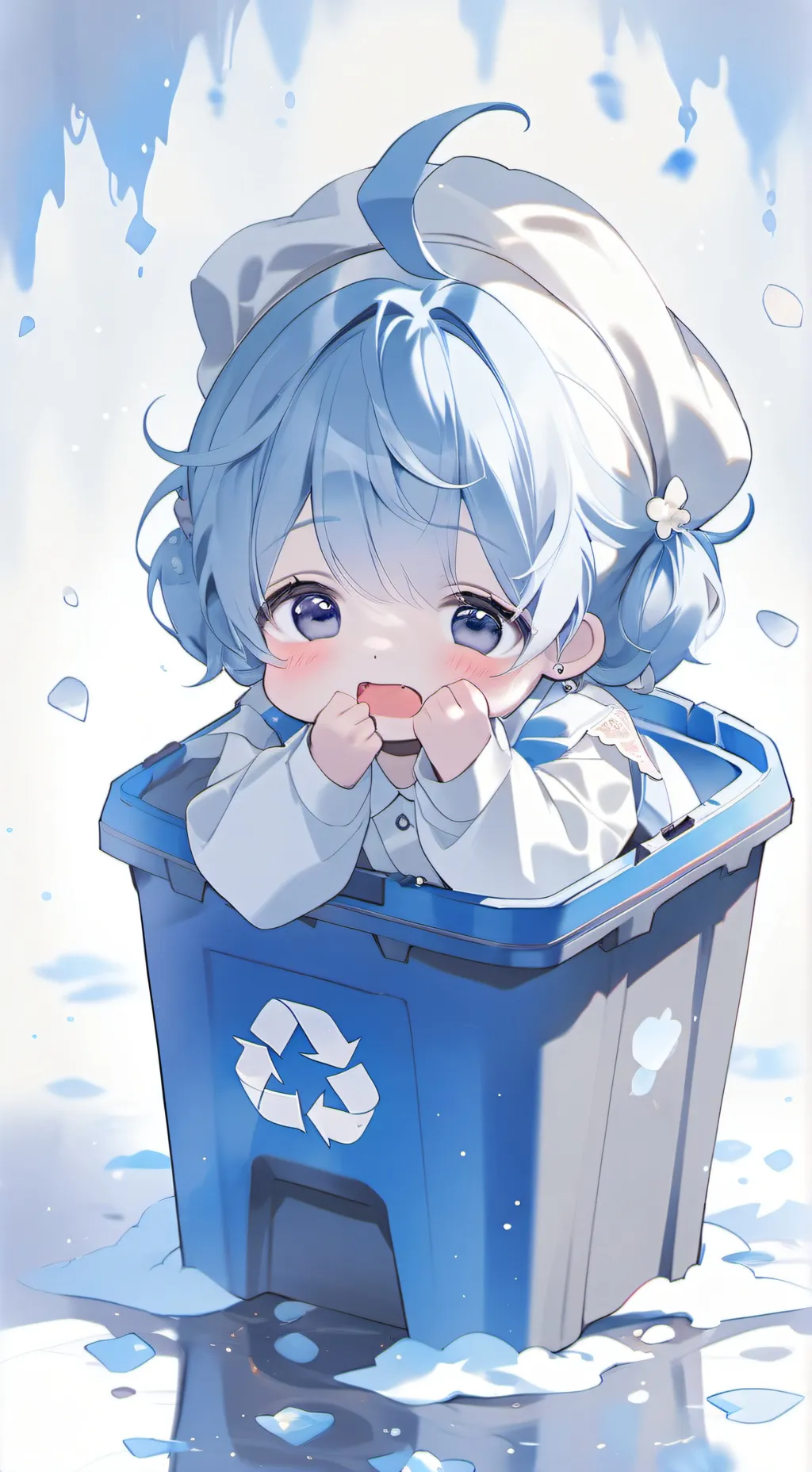 ai character: Luna background