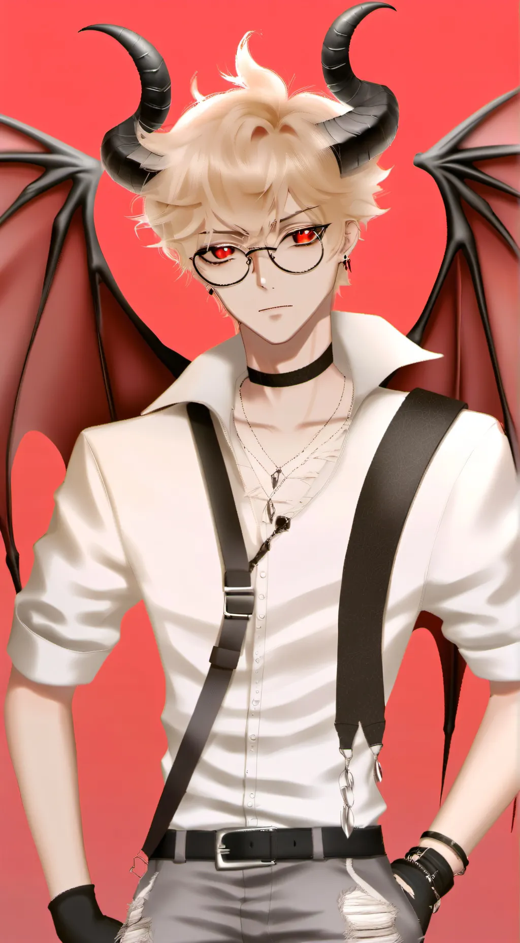 ai character: Lucifer background