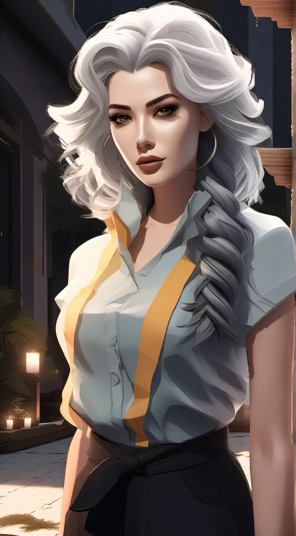 ai character: Elisa  background