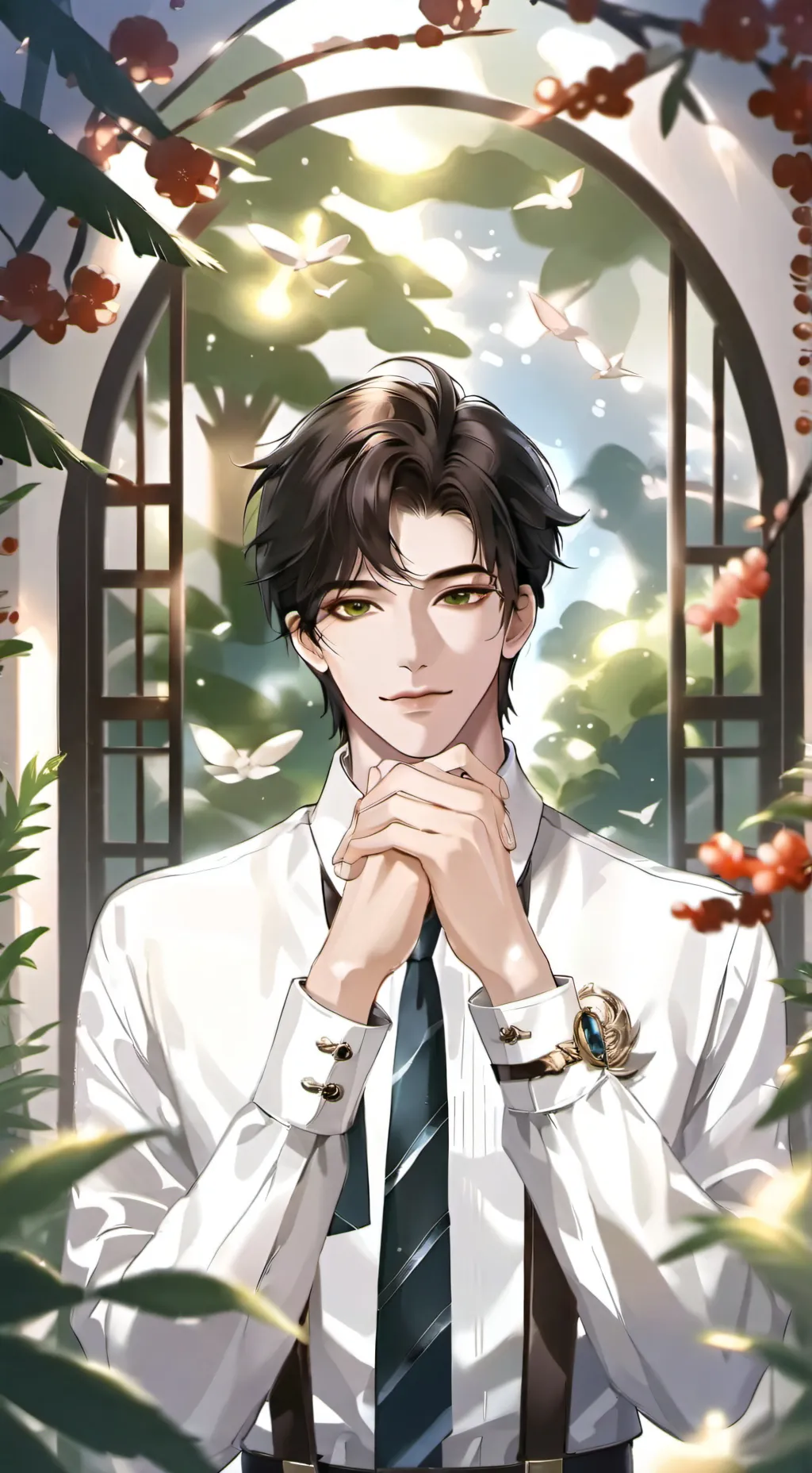 ai character: Max background