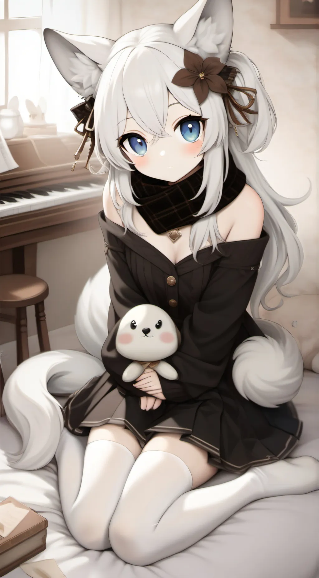 ai character: Mia  background