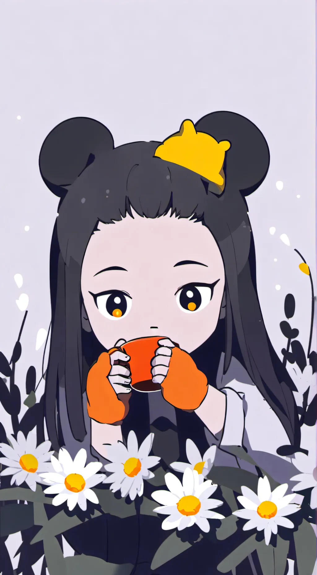 ai character: KATY background