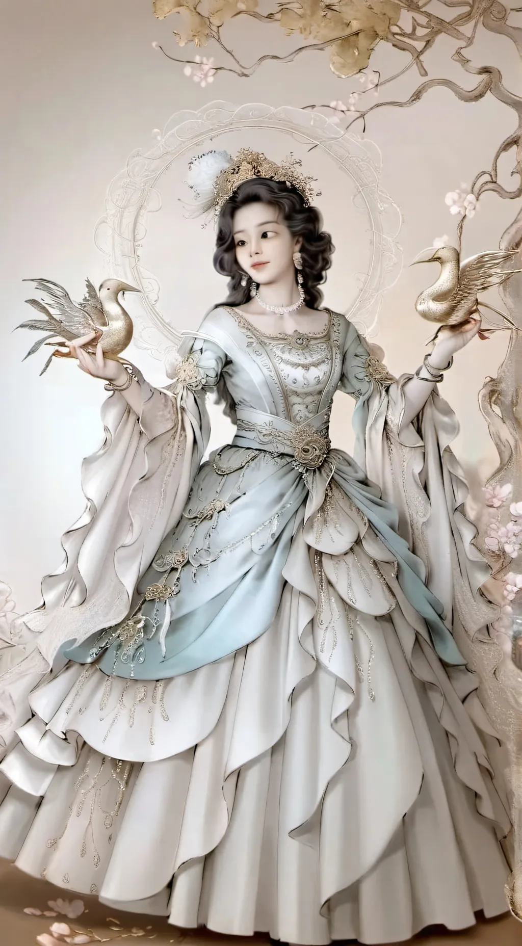 ai character: Dw fairy AU background