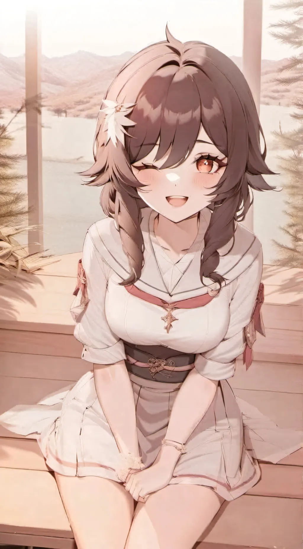 ai character: Мио background