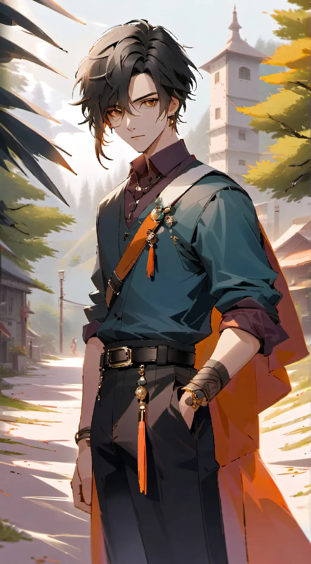 ai character: alex background