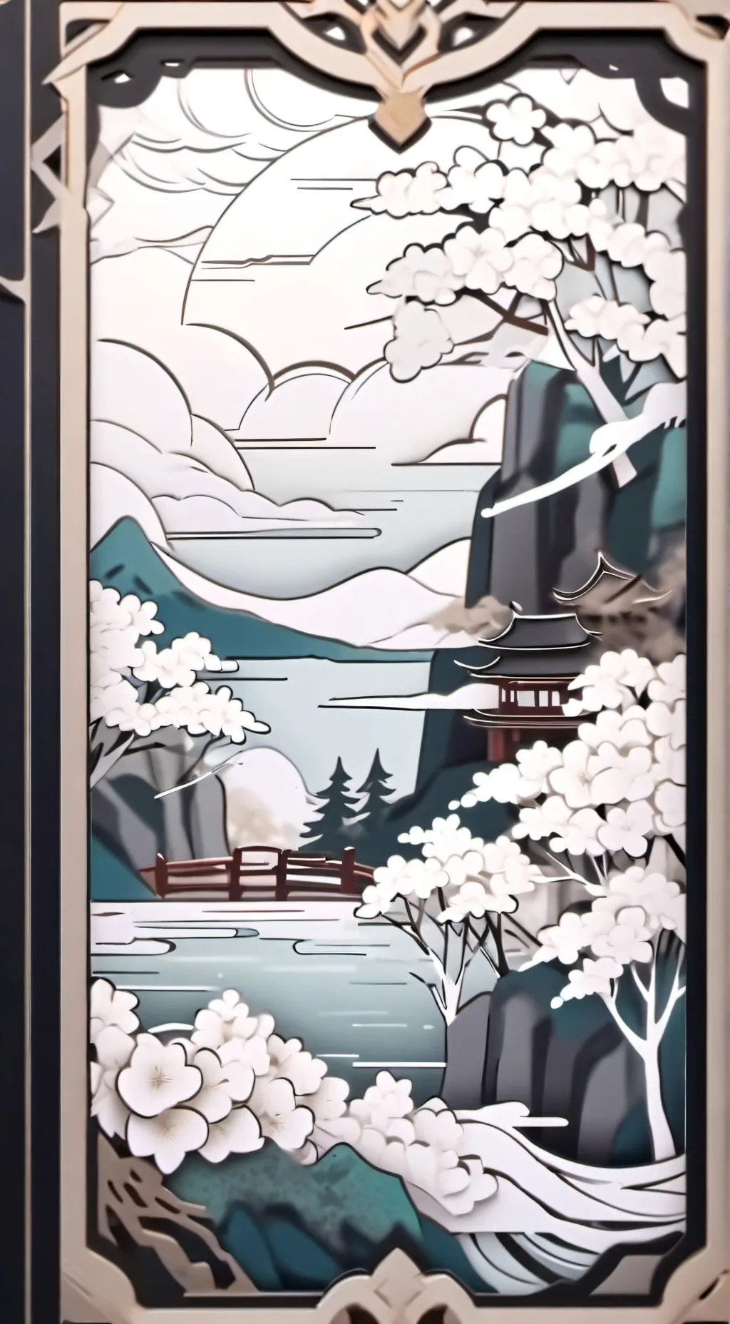 ai character: one piece background