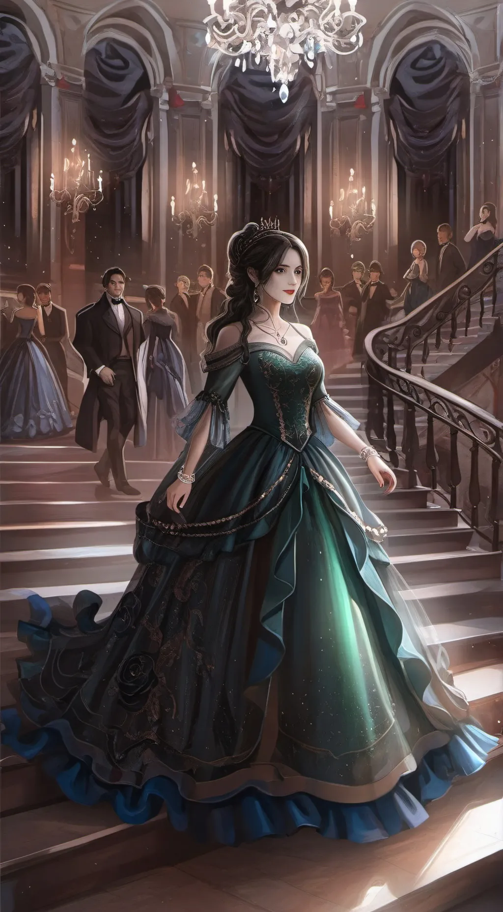 ai character: Elysia background