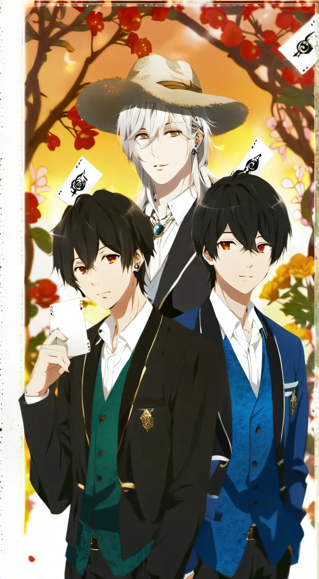 ai character: 💙Alex y Max 💙 background