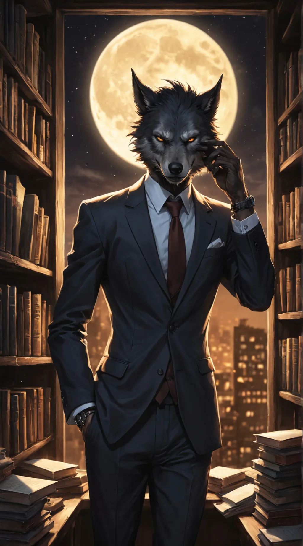 ai character: Lucien background