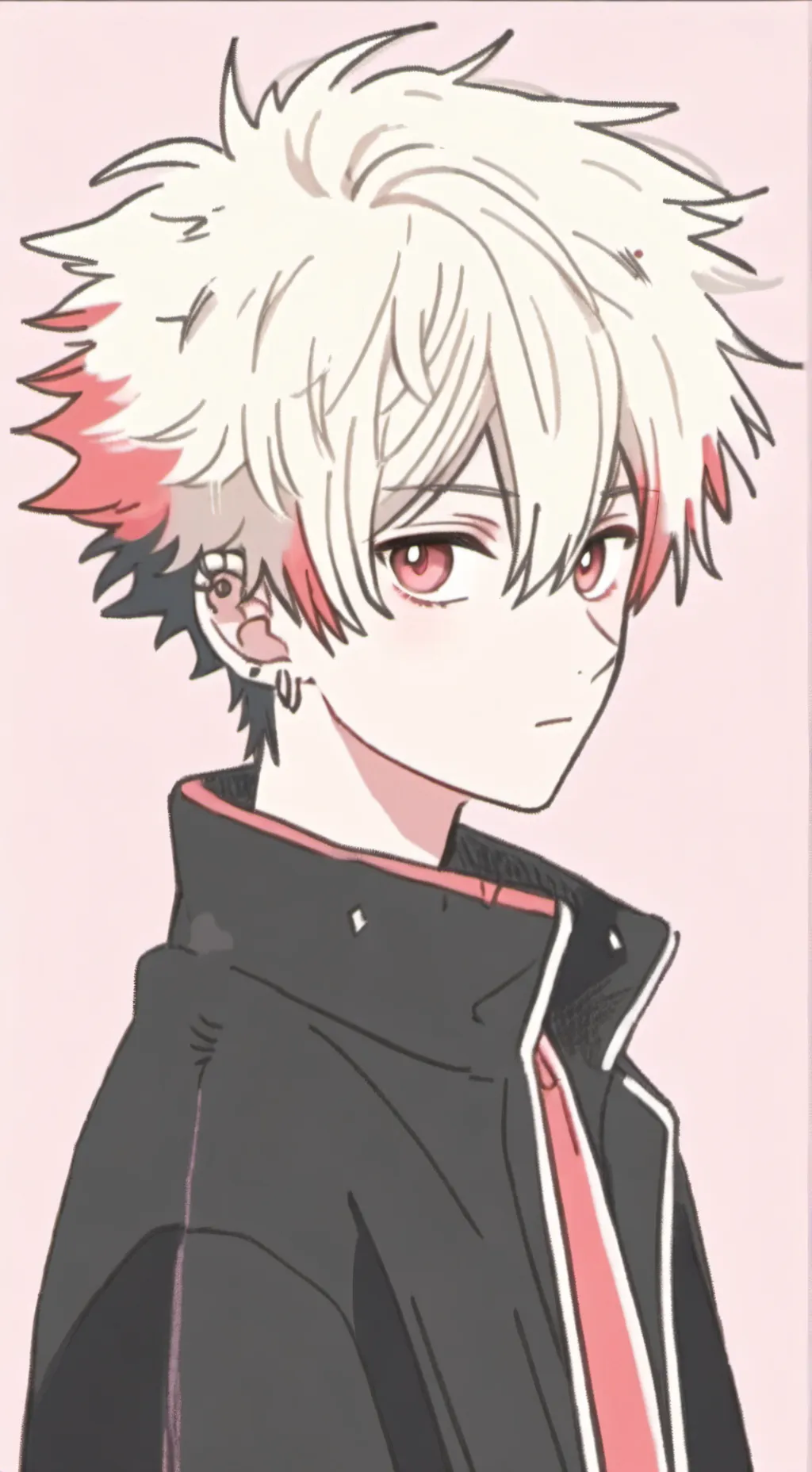 ai character: Katsuki Bakugo background